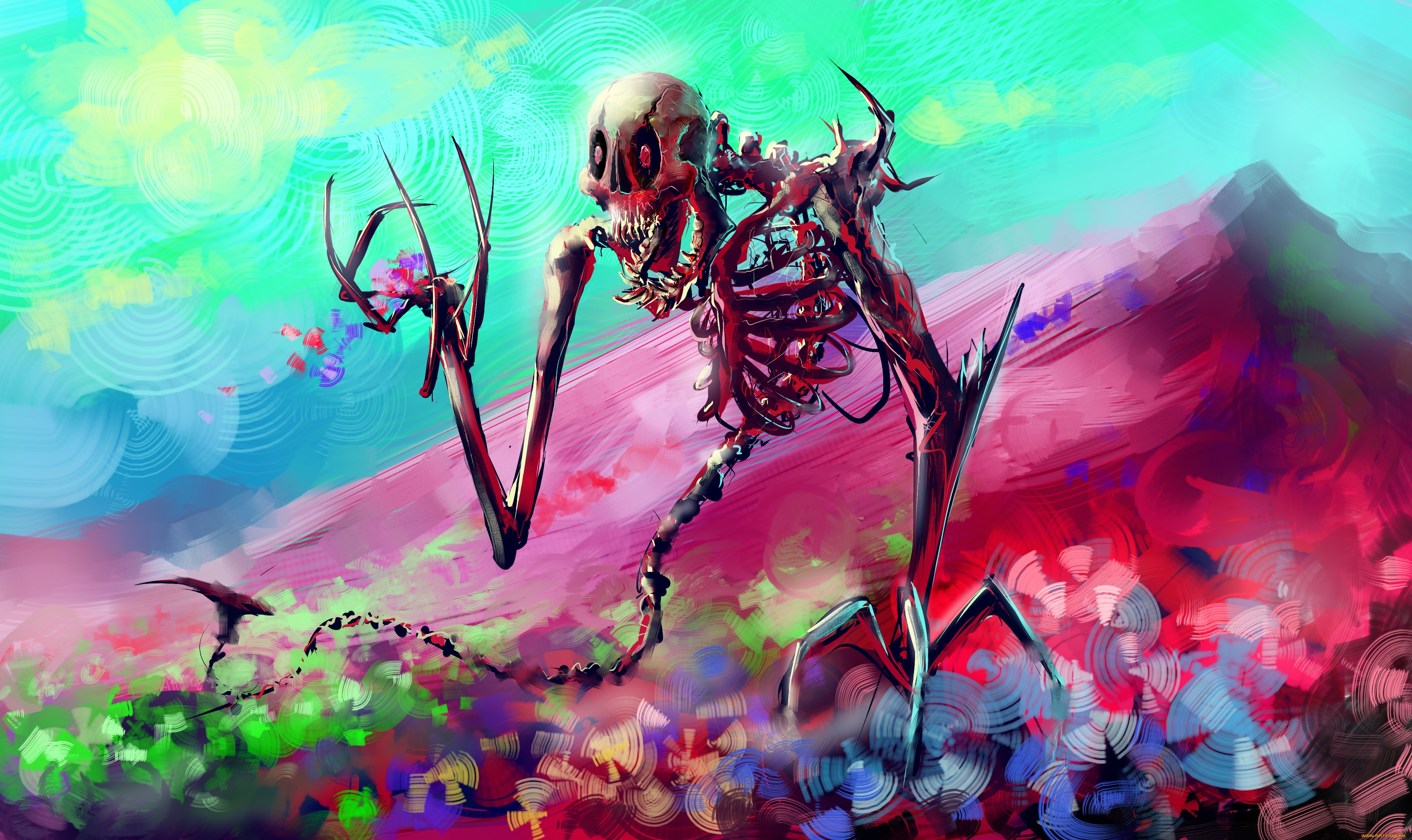 Skeleton Art Wallpapers