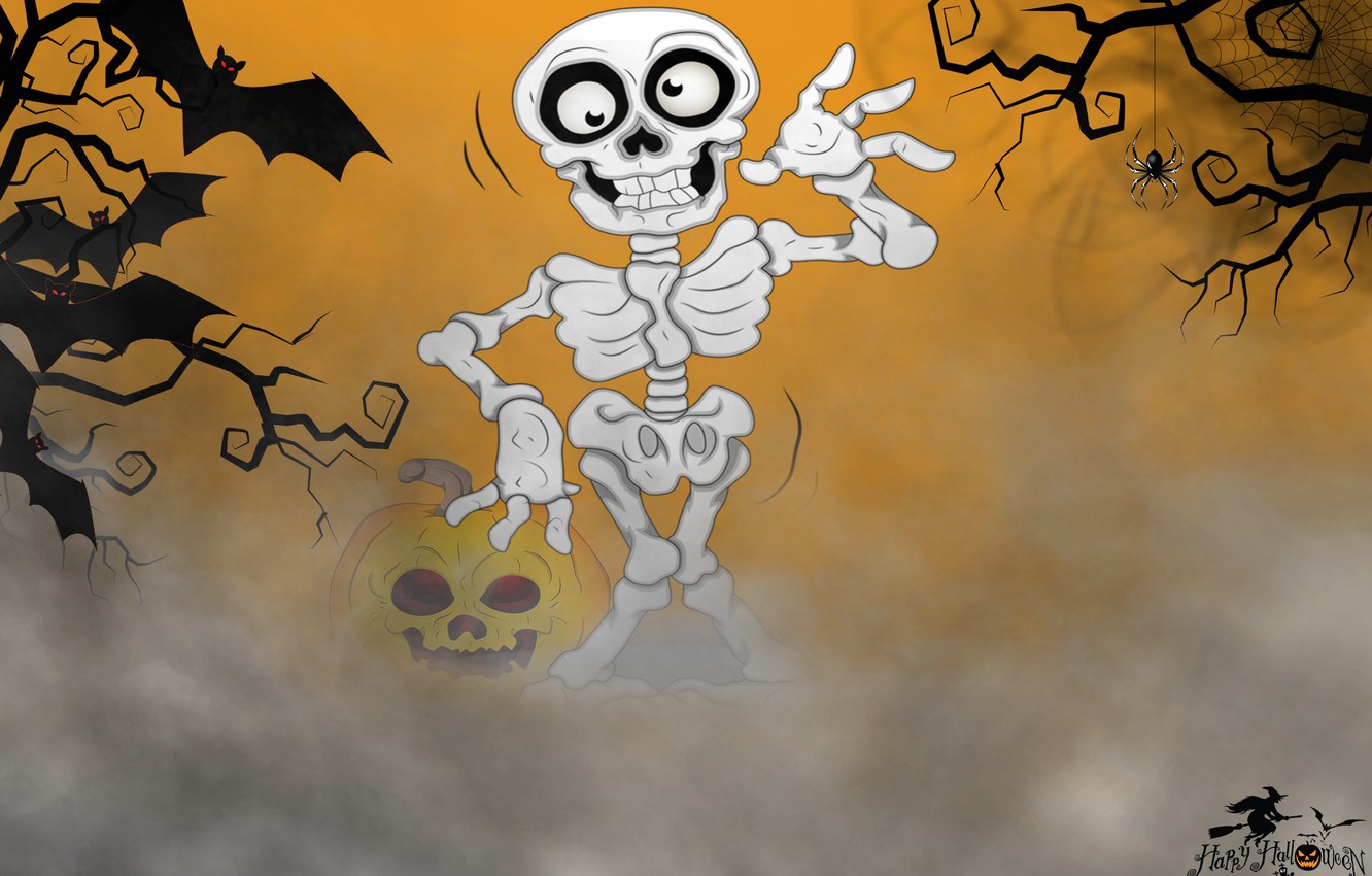 Skeleton Halloween Wallpapers