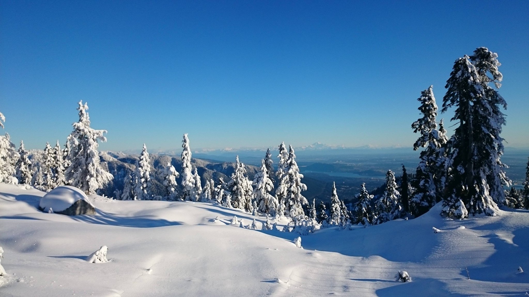 Ski Mountain Background