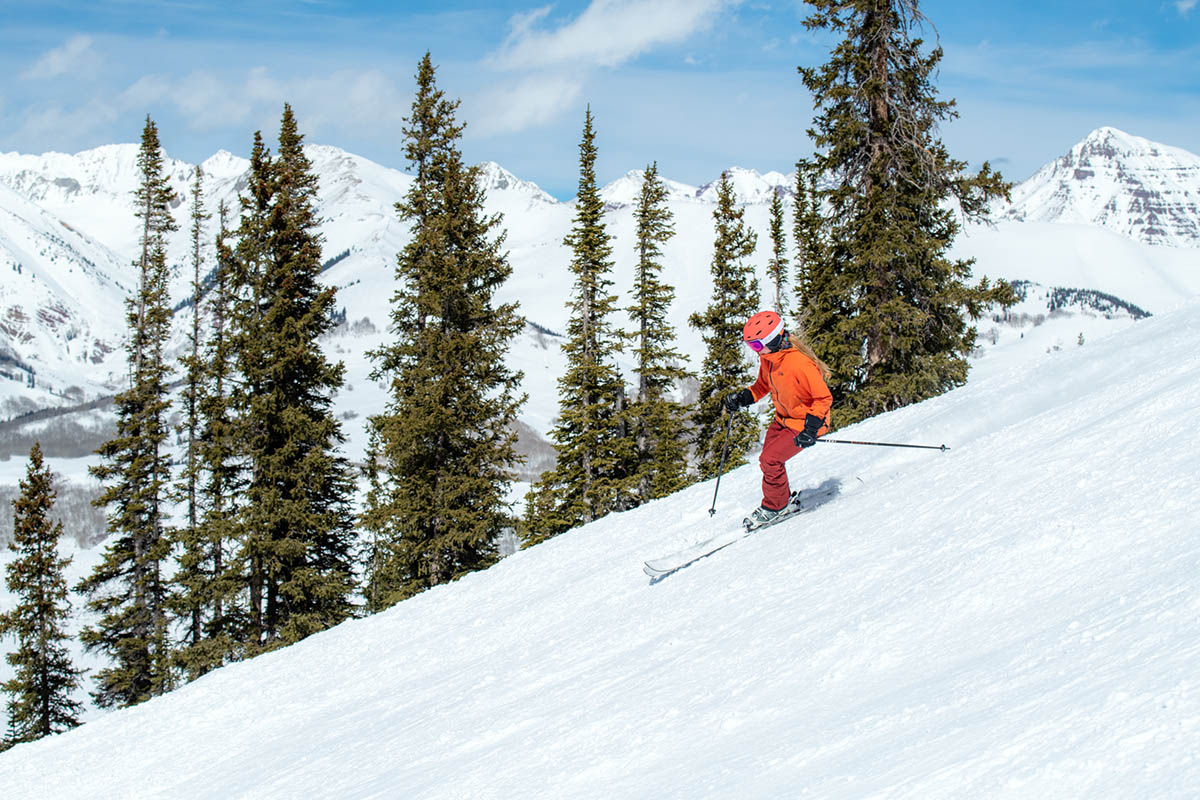 Ski Mountain Background