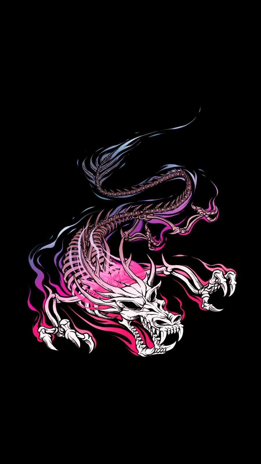 Skull And Dragon Wallpapers