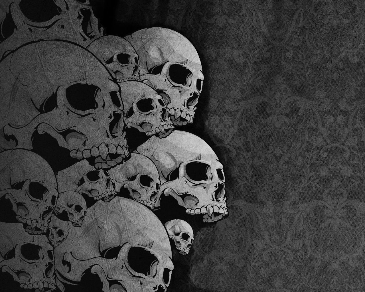 Skull Dark Fantasy
 Wallpapers