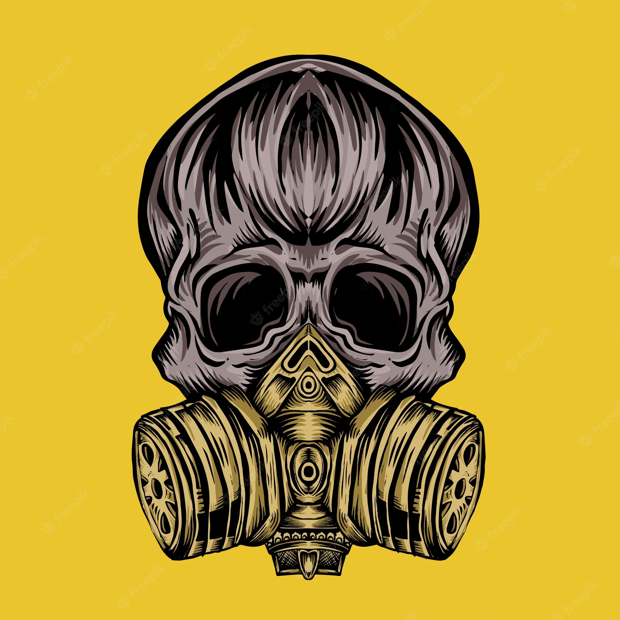 Skull Gas Mask Wallpapers