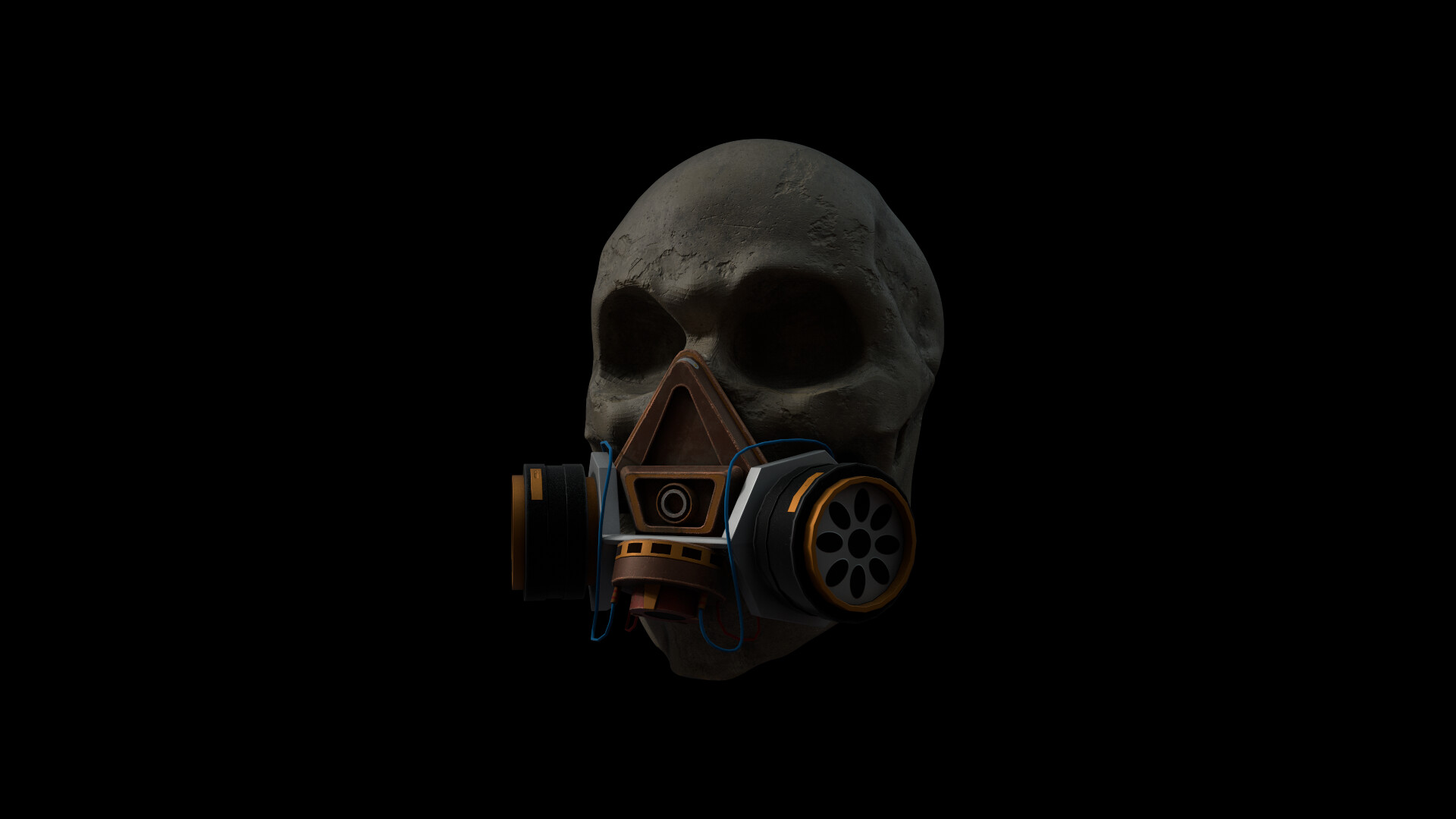 Skull Gas Mask Wallpapers