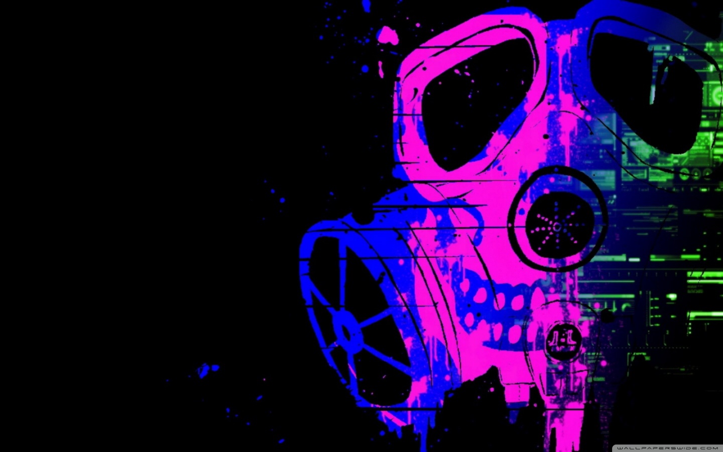 Skull Gas Mask Wallpapers