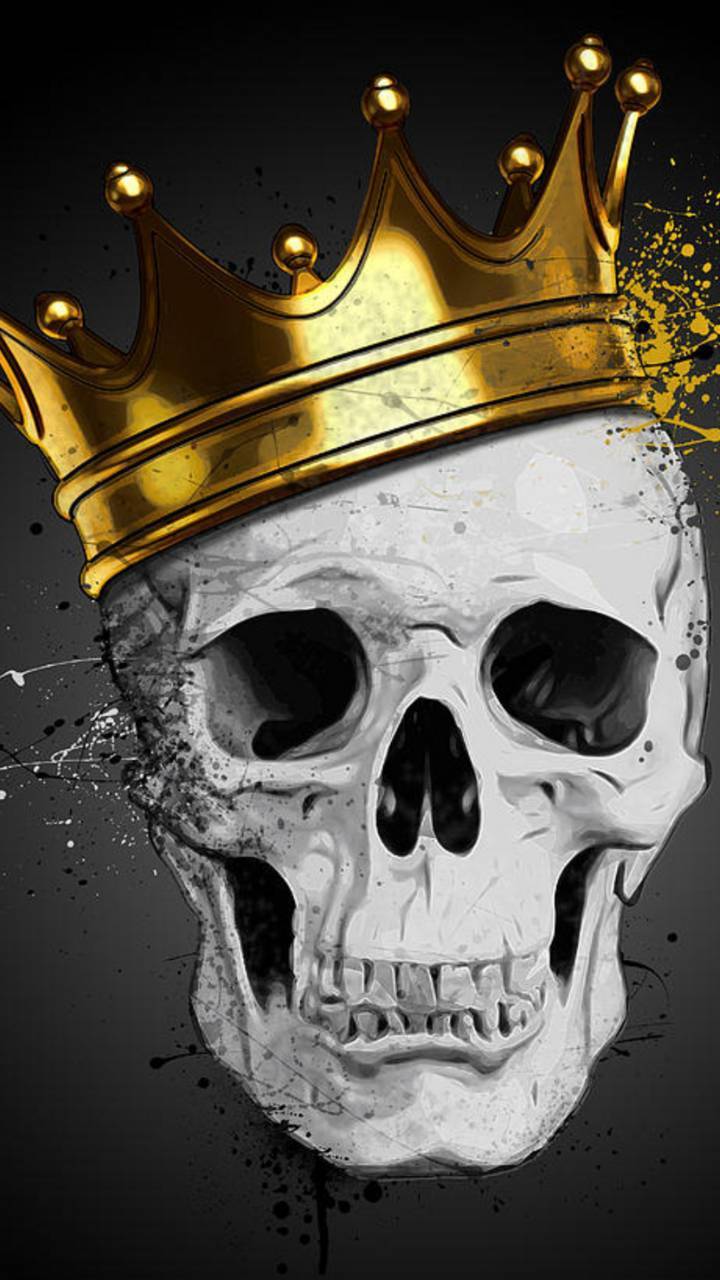 Skull With Crown Wallpapers