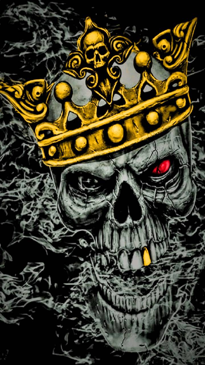 Skull With Crown Wallpapers