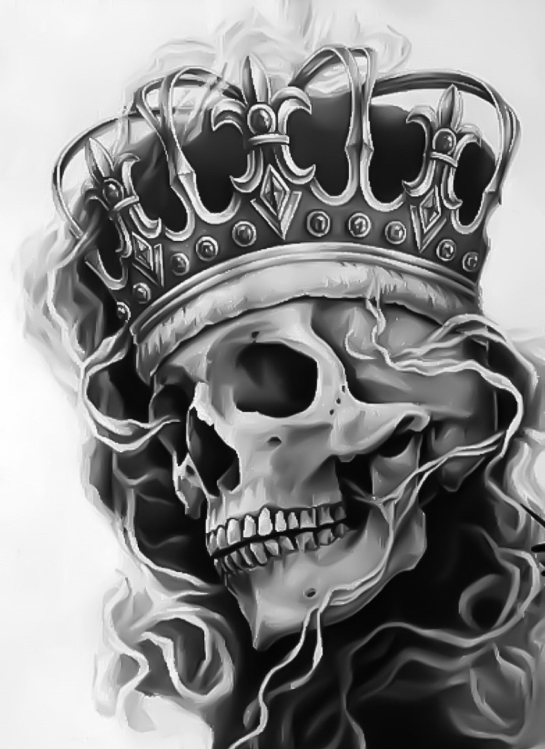 Skull With Crown Wallpapers