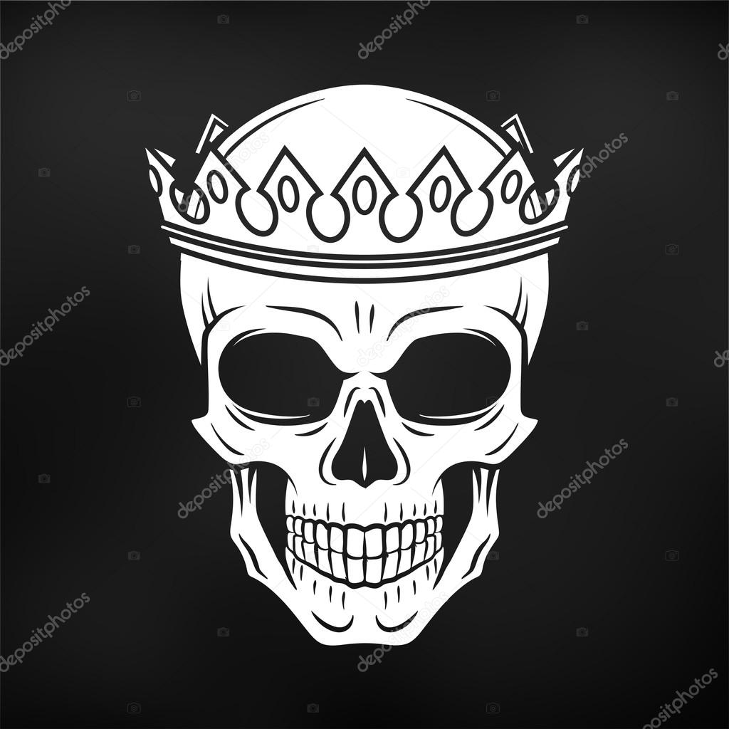 Skull With Crown Wallpapers