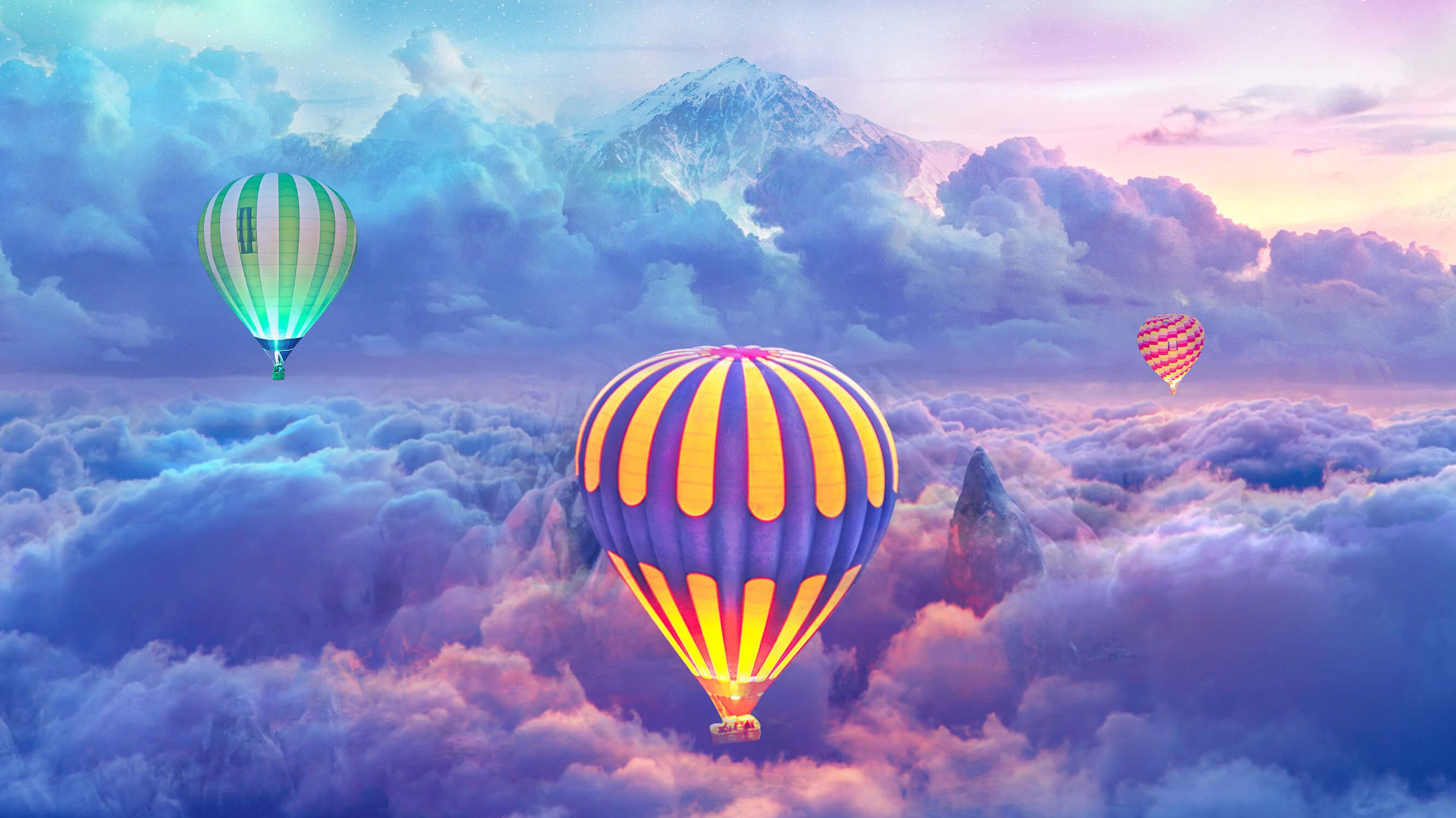 Sky Balloons Wallpapers