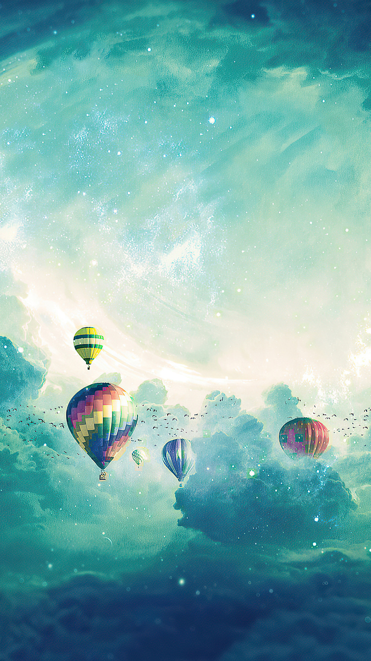 Sky Balloons Wallpapers