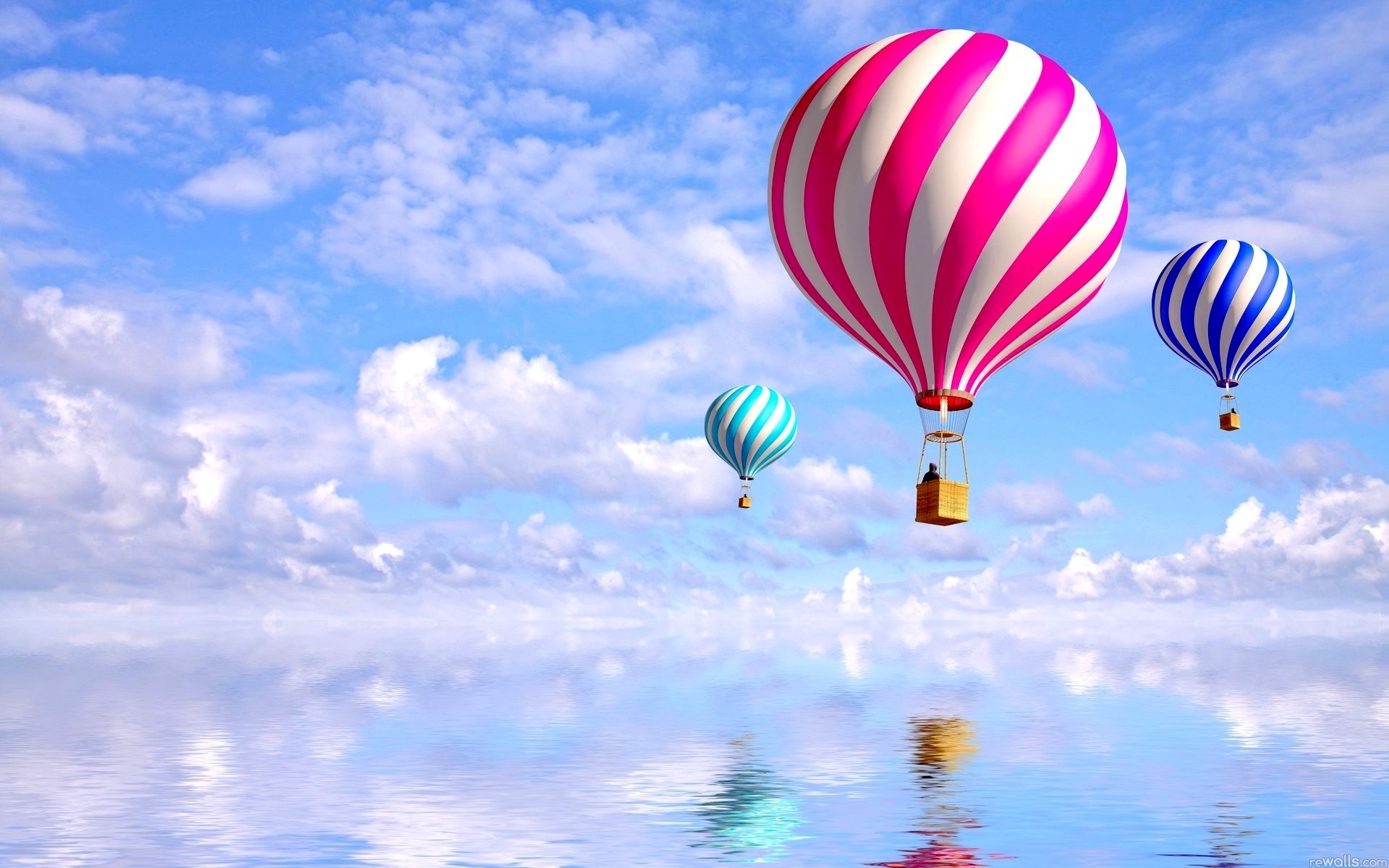 Sky Balloons Wallpapers