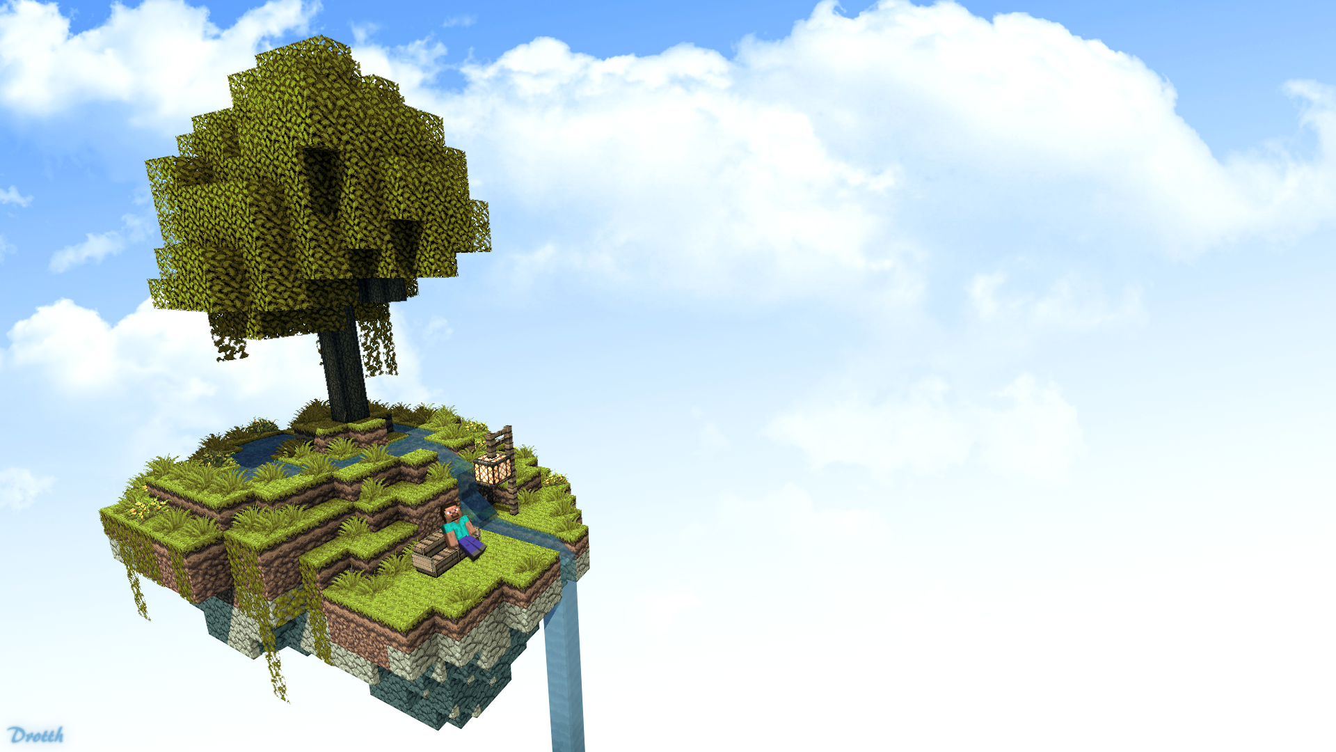 Skyblock Background