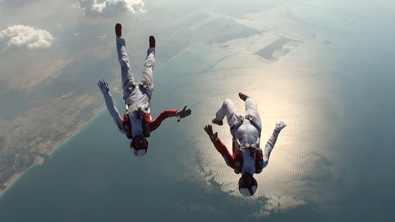 Skydiving Background For Zoom