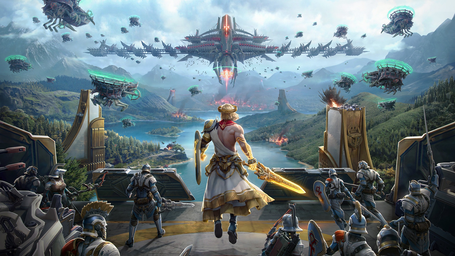 Skyforge Characters Wallpapers
