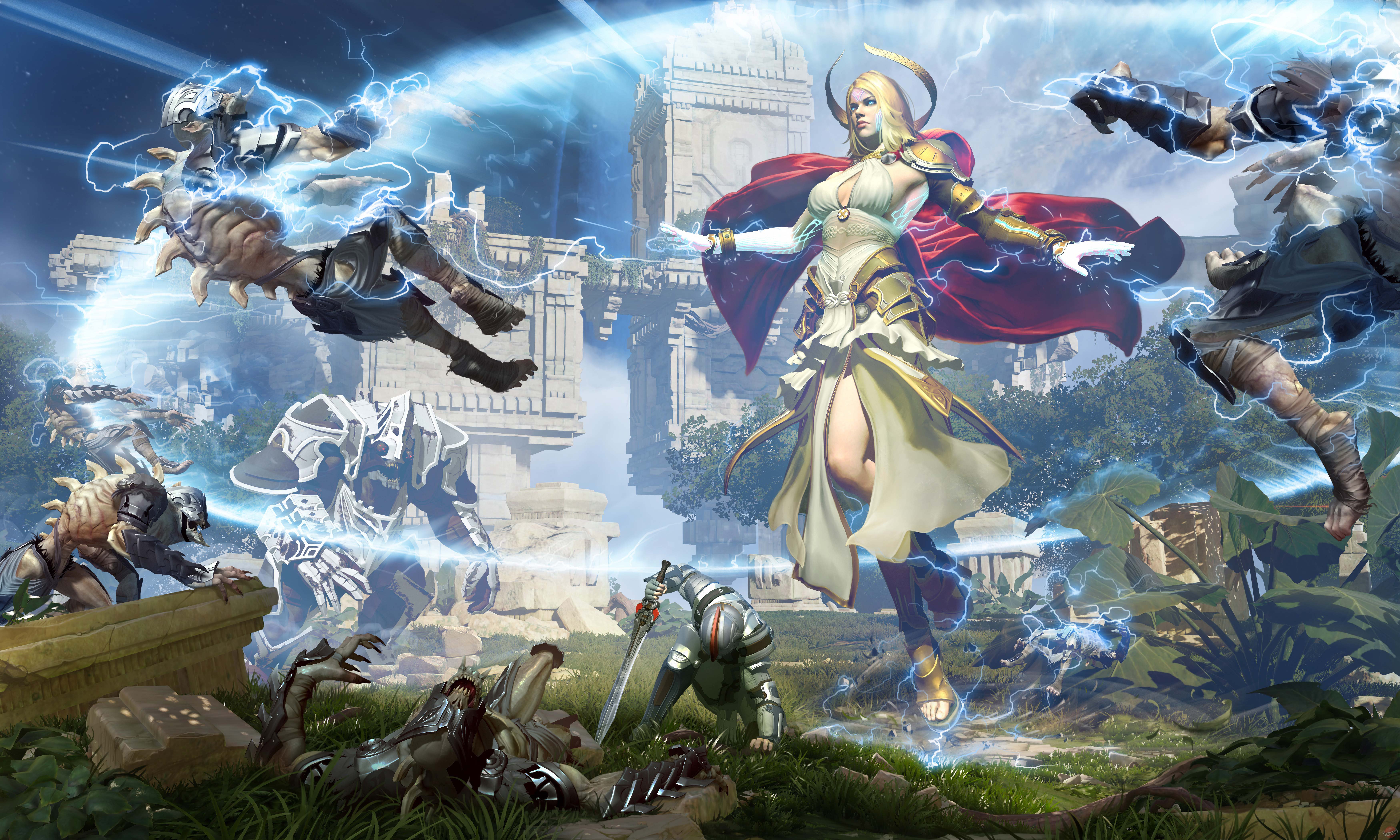 Skyforge Characters Wallpapers