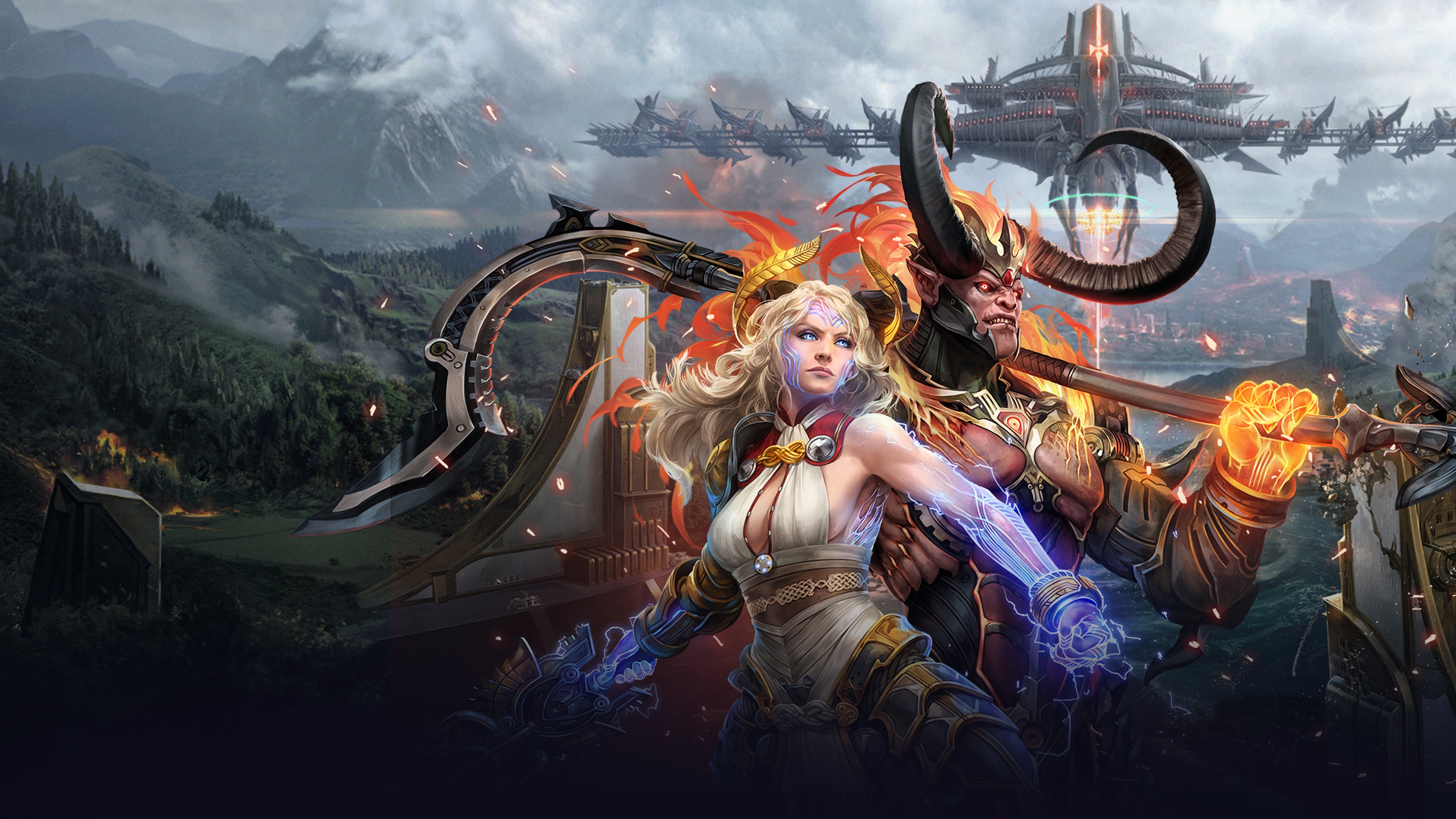 Skyforge Characters Wallpapers