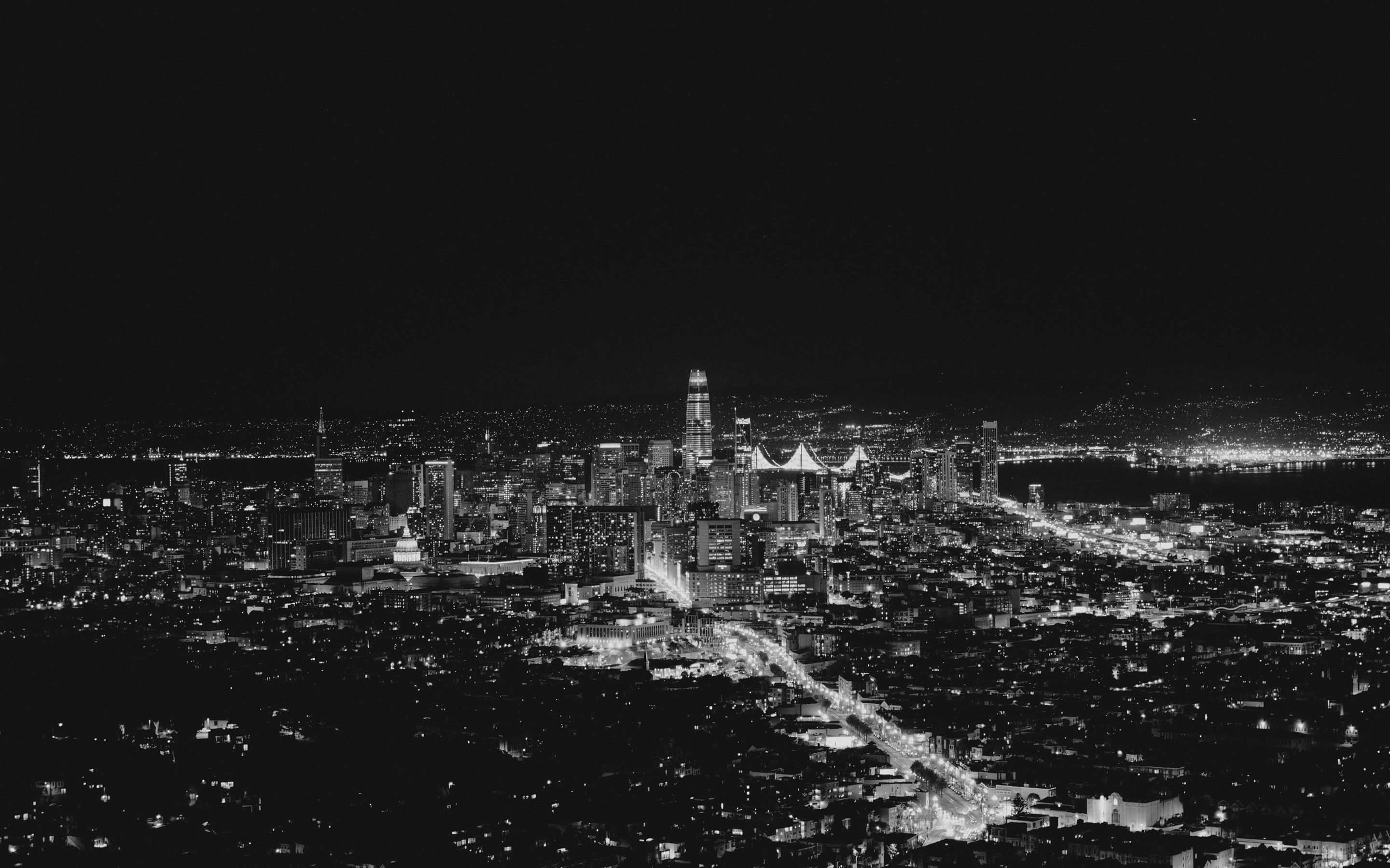 Skyline Black And White Wallpapers