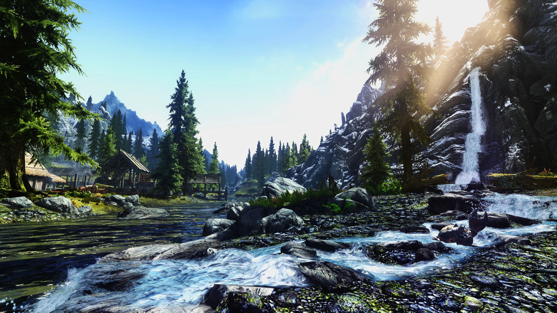 Skyrim Background