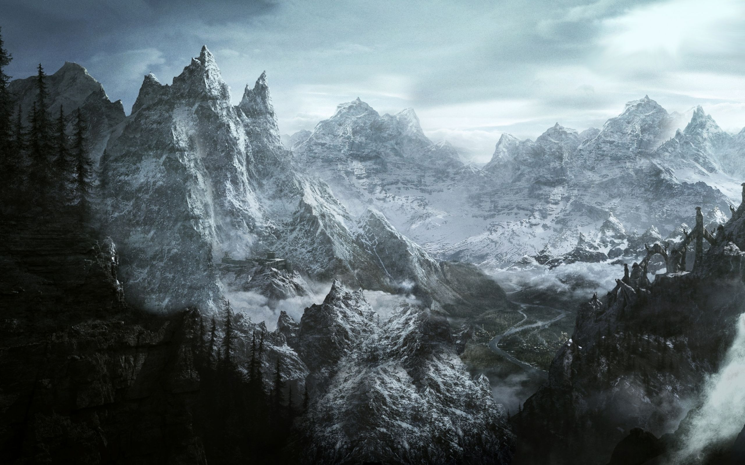 Skyrim Background