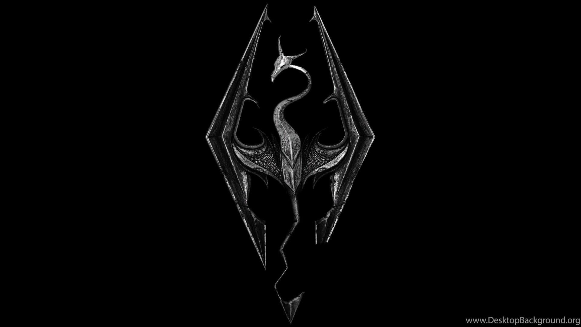 Skyrim Logo 1920X1080 Wallpapers