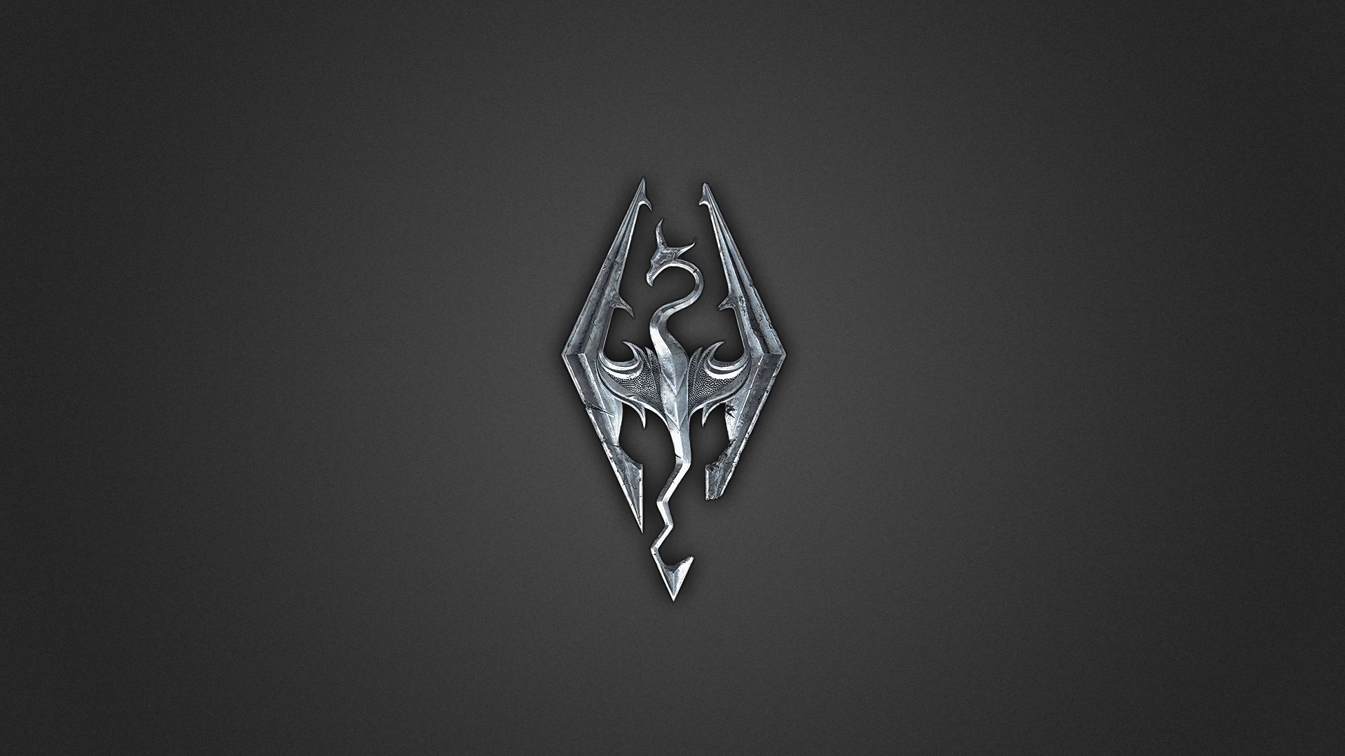 Skyrim Logo 1920X1080 Wallpapers