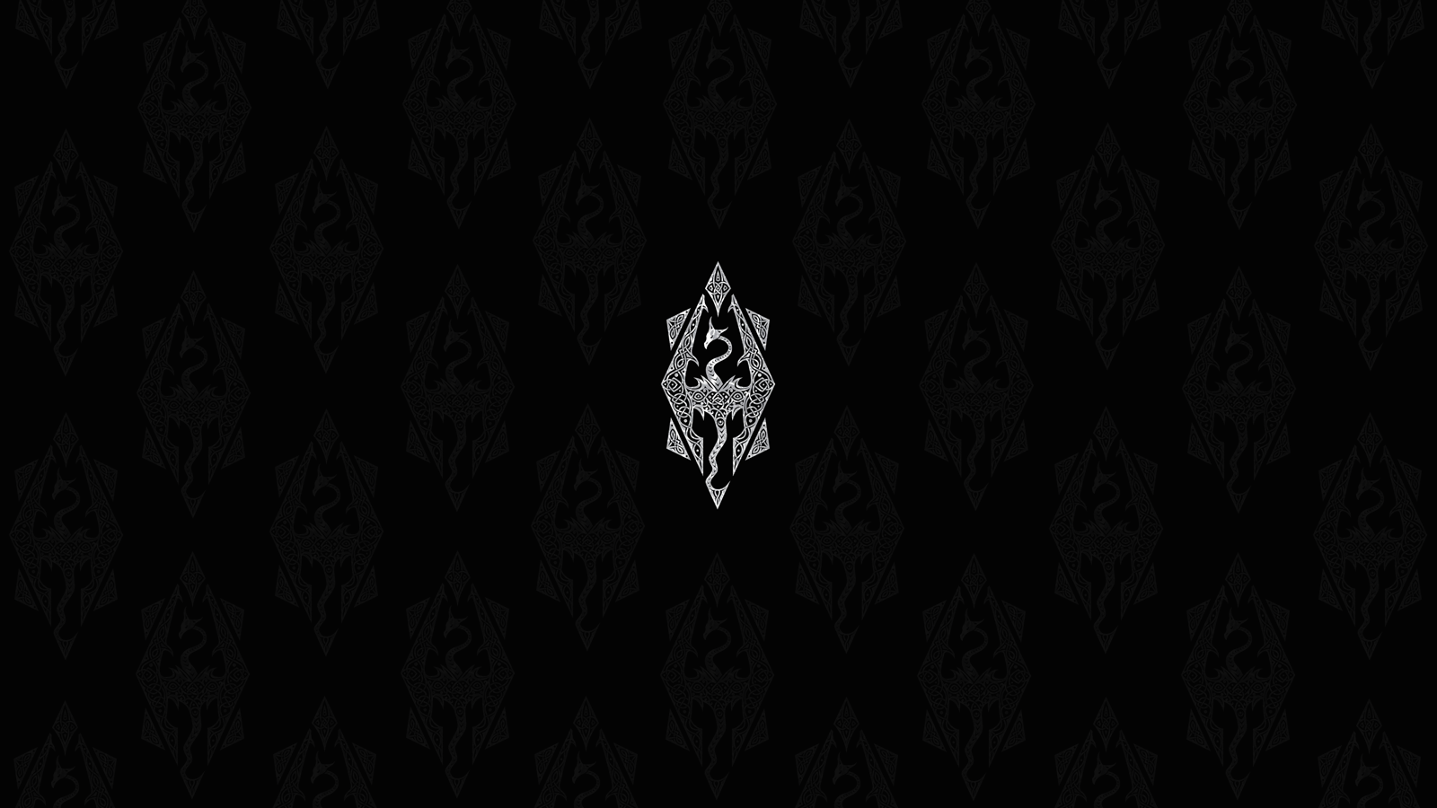 Skyrim Logo 1920X1080 Wallpapers