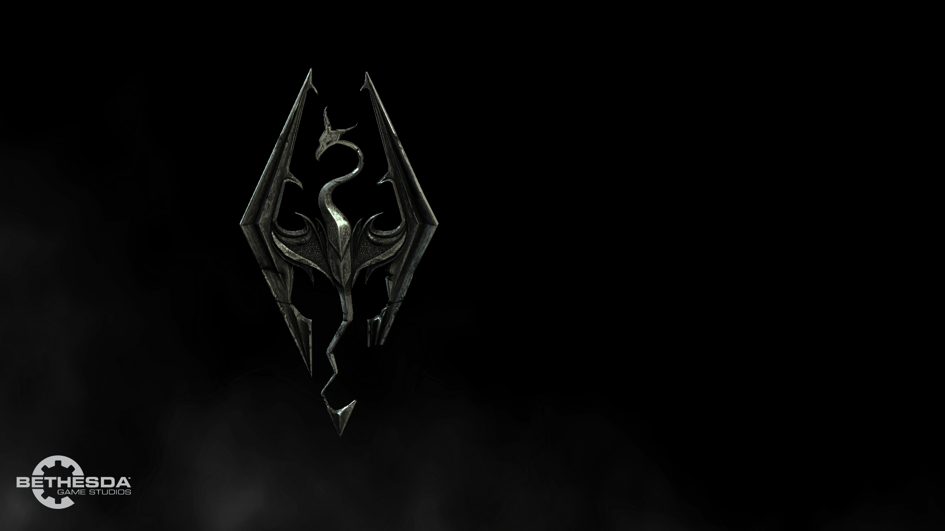 Skyrim Logo 1920X1080 Wallpapers