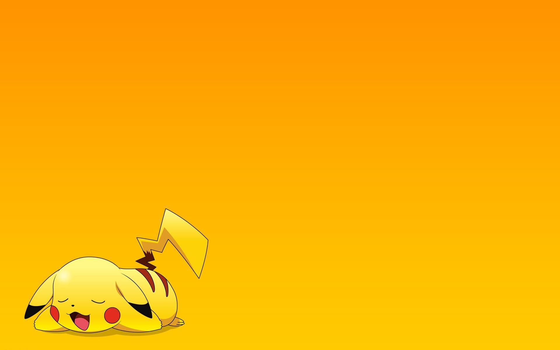 Sleeping Pikachu Wallpapers