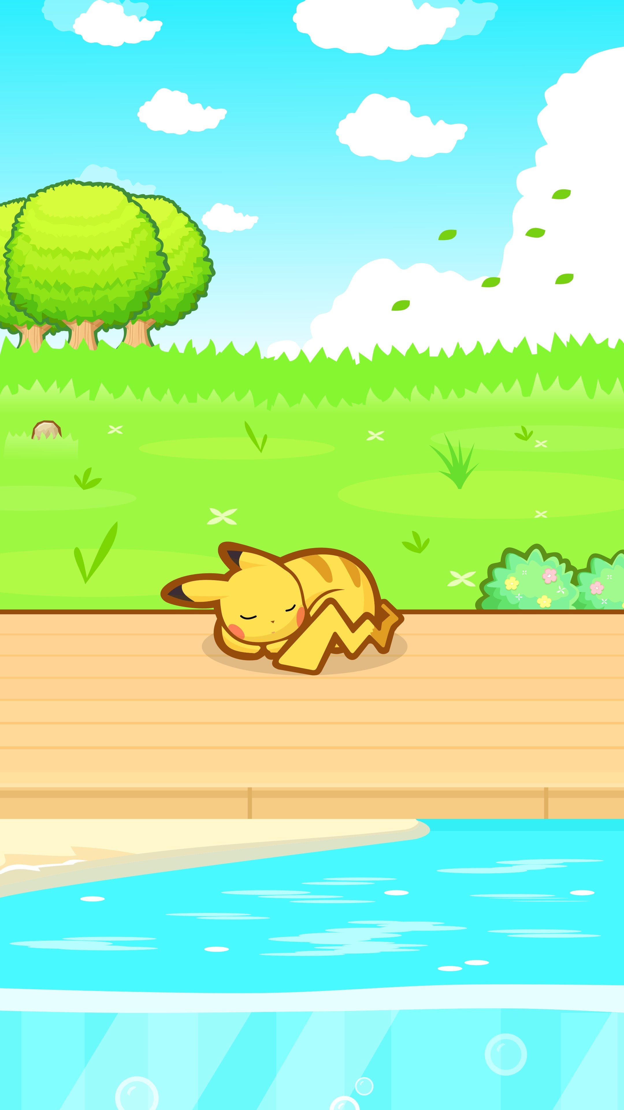 Sleeping Pikachu Wallpapers