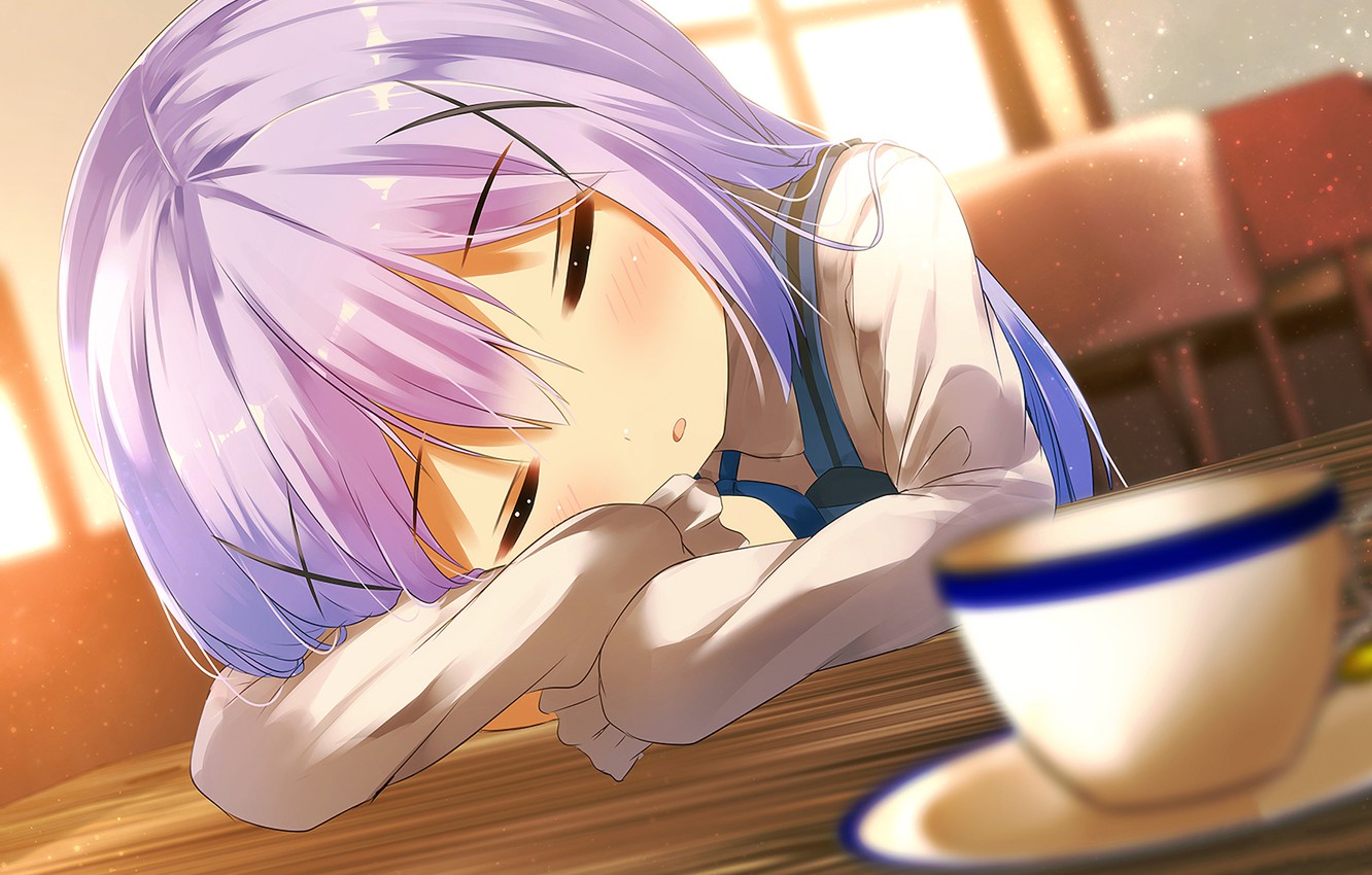 Sleepy Anime Girl Wallpapers