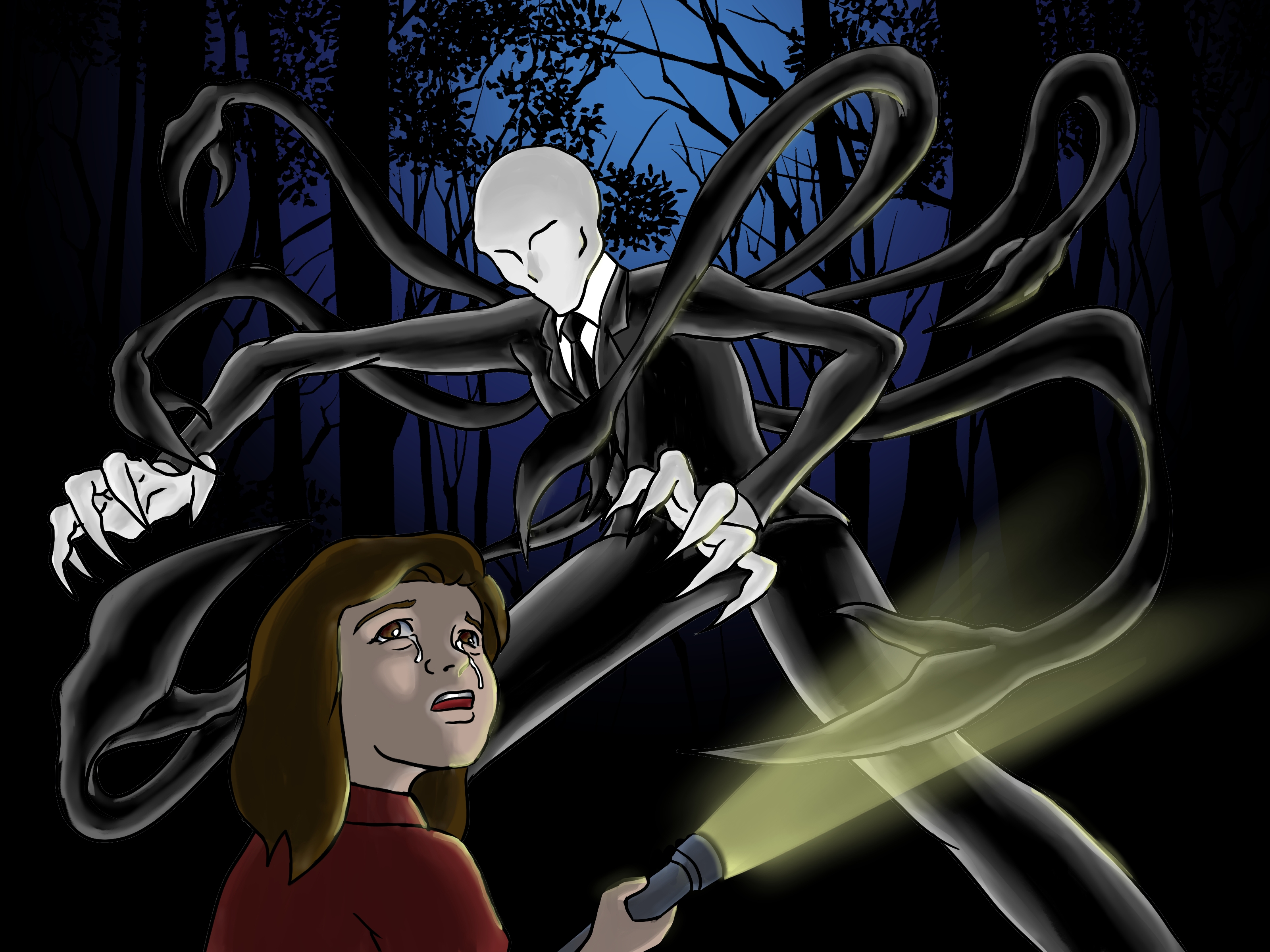 Slender Man Artwork Wallpapers