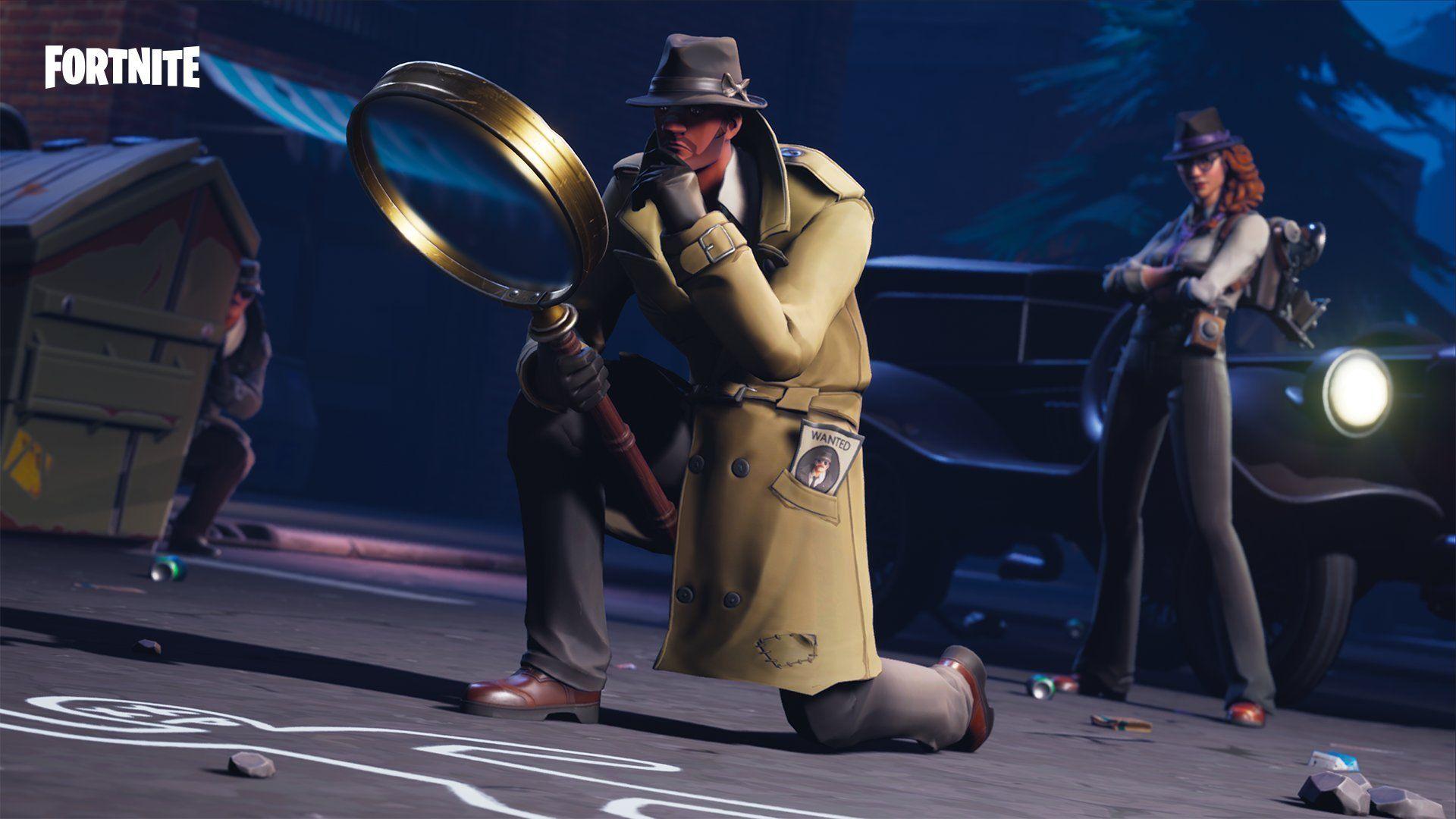 Sleuth Fortnite Wallpapers