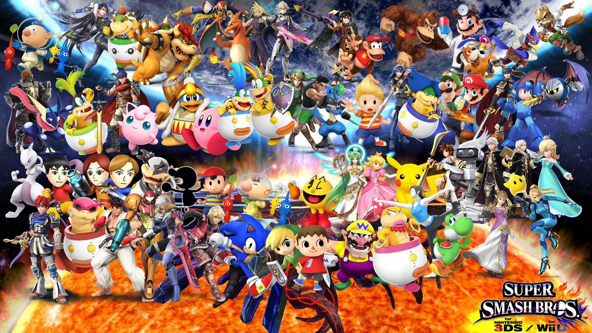 Smash Bros 4 Wallpapers