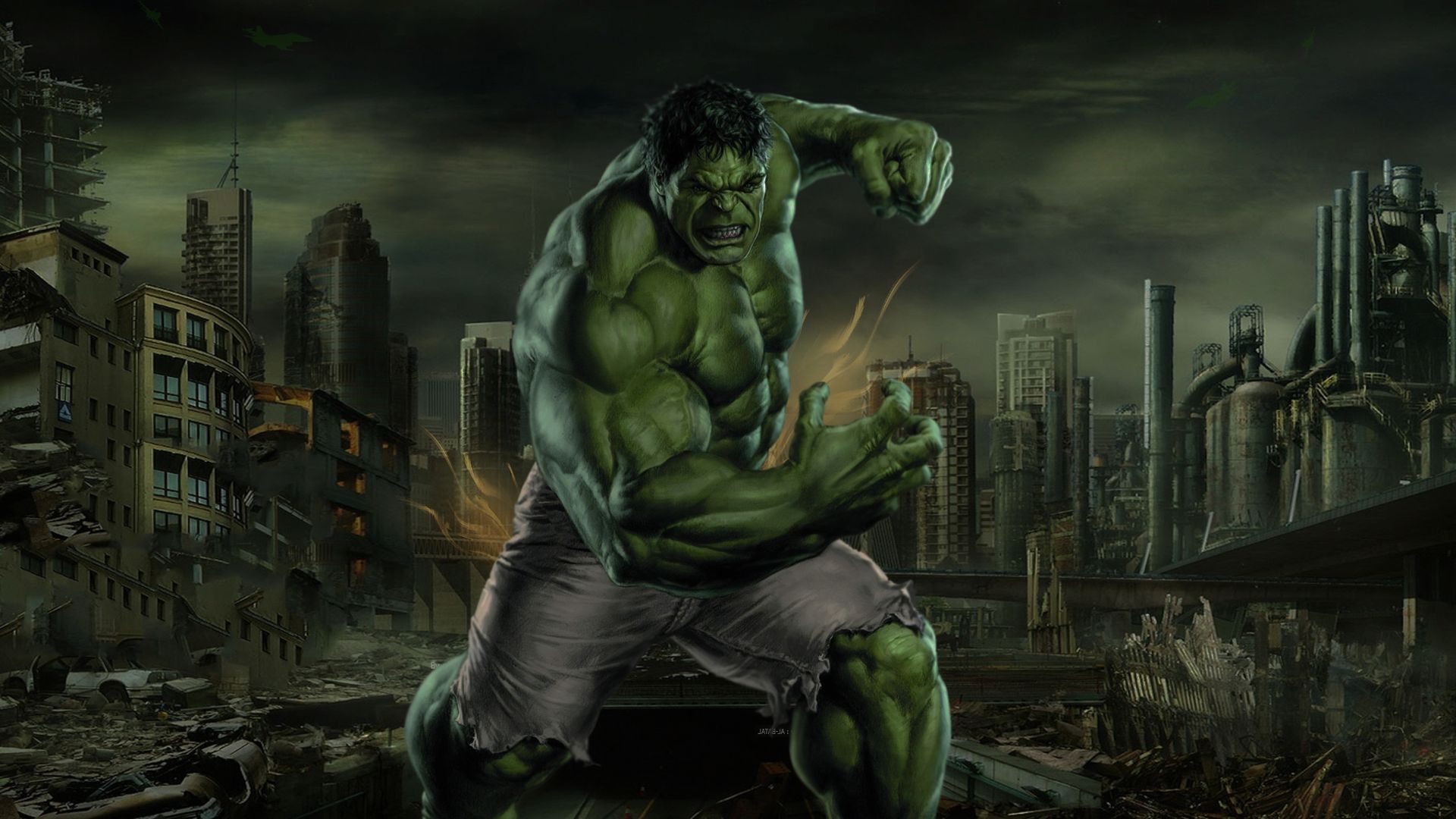 Smash Hulk 5K Marvel's Avengers Wallpapers