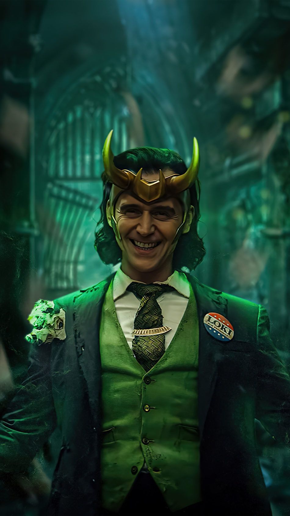 Smiling Loki Disney Wallpapers