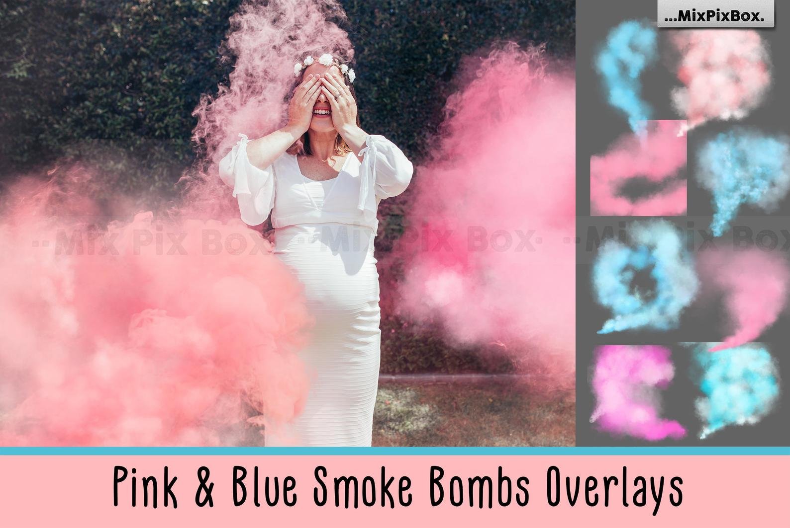 Smoke Bomb Background