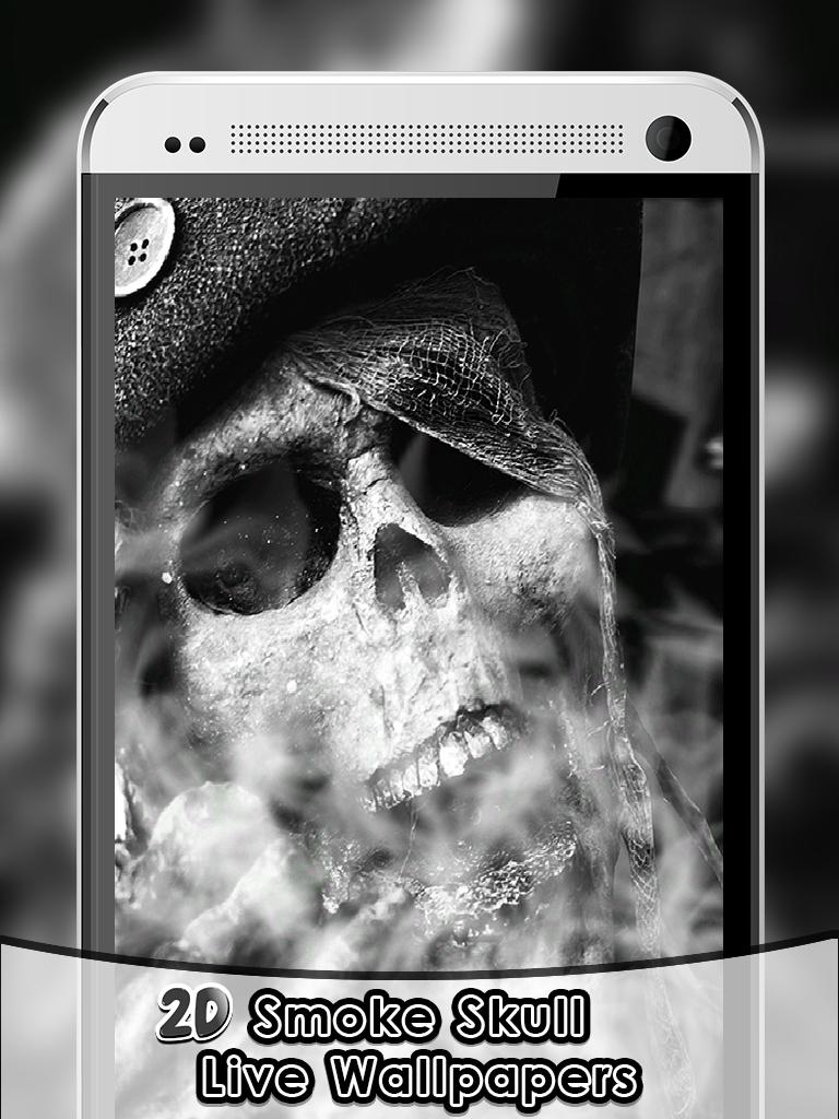 Smoking Skull Live Wallpapers