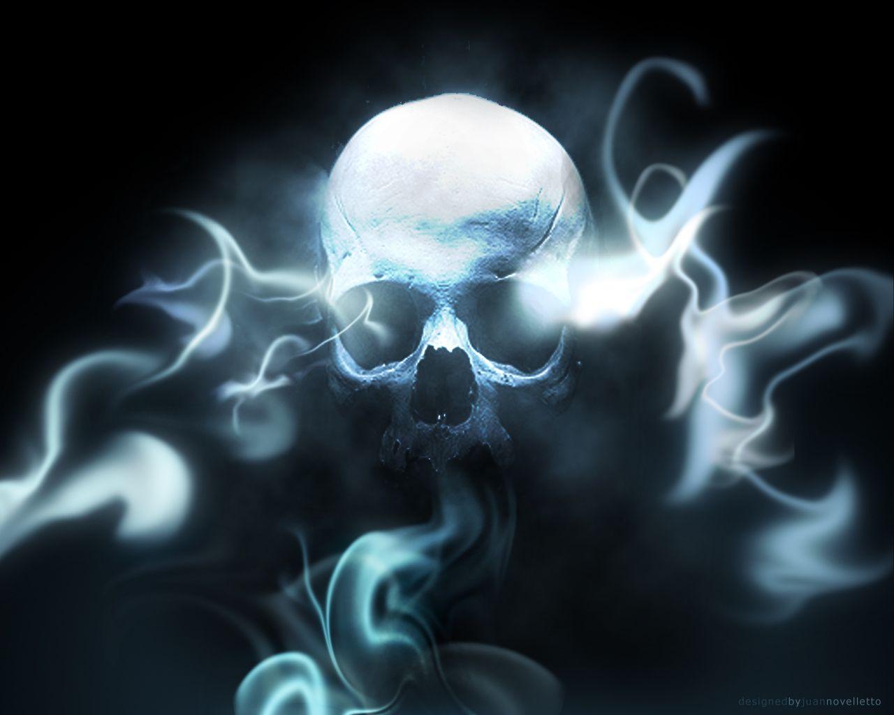 Smoky Skull Wallpapers