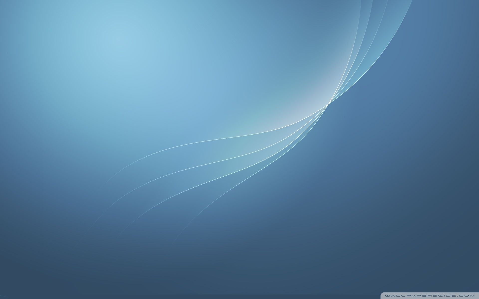 Smooth Blue Colors Minimal Wallpapers