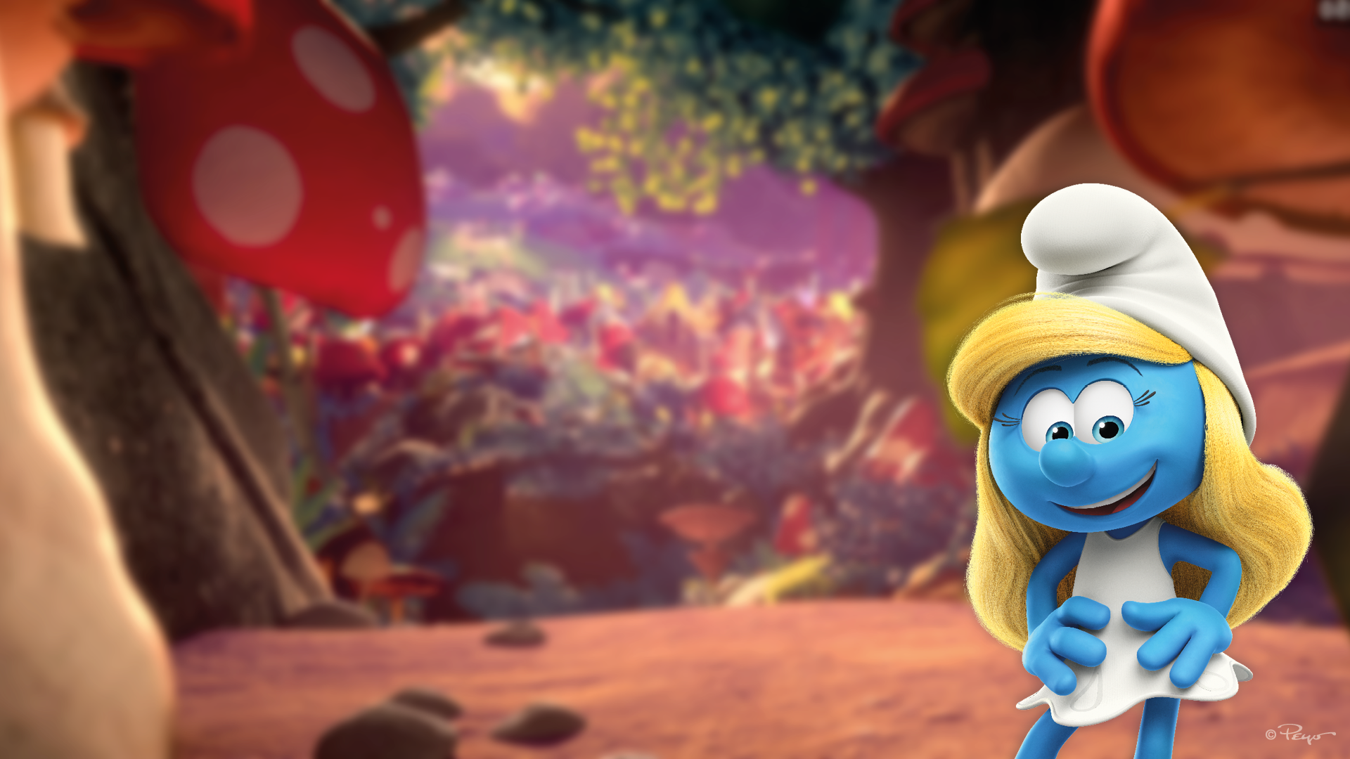 Smurfs Background