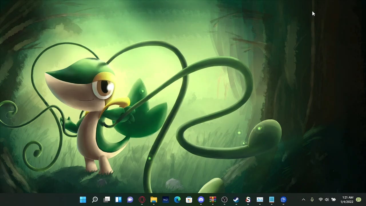 Snivy Hd Wallpapers