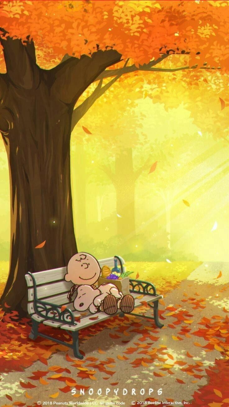 Snoopy Autumn Wallpapers