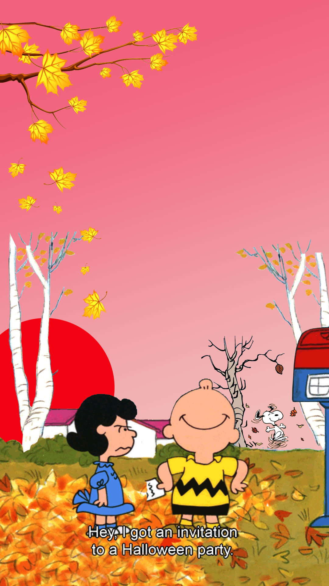 Snoopy Autumn Wallpapers