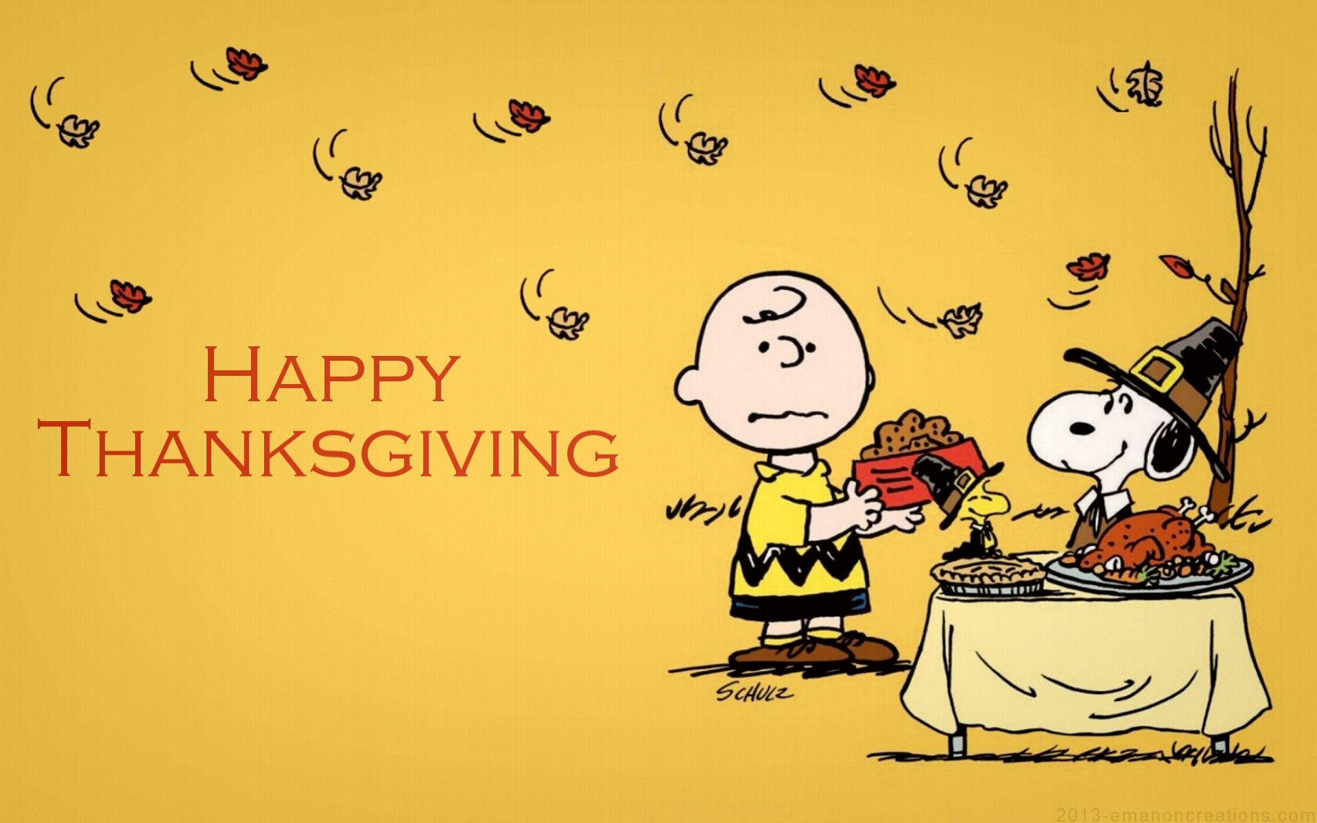 Snoopy Thanksgiving Clipart Wallpapers