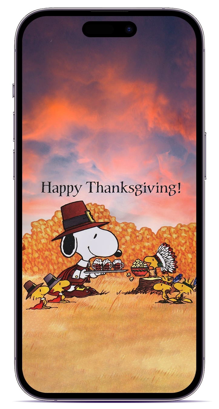 Snoopy Thanksgiving Wallpapers