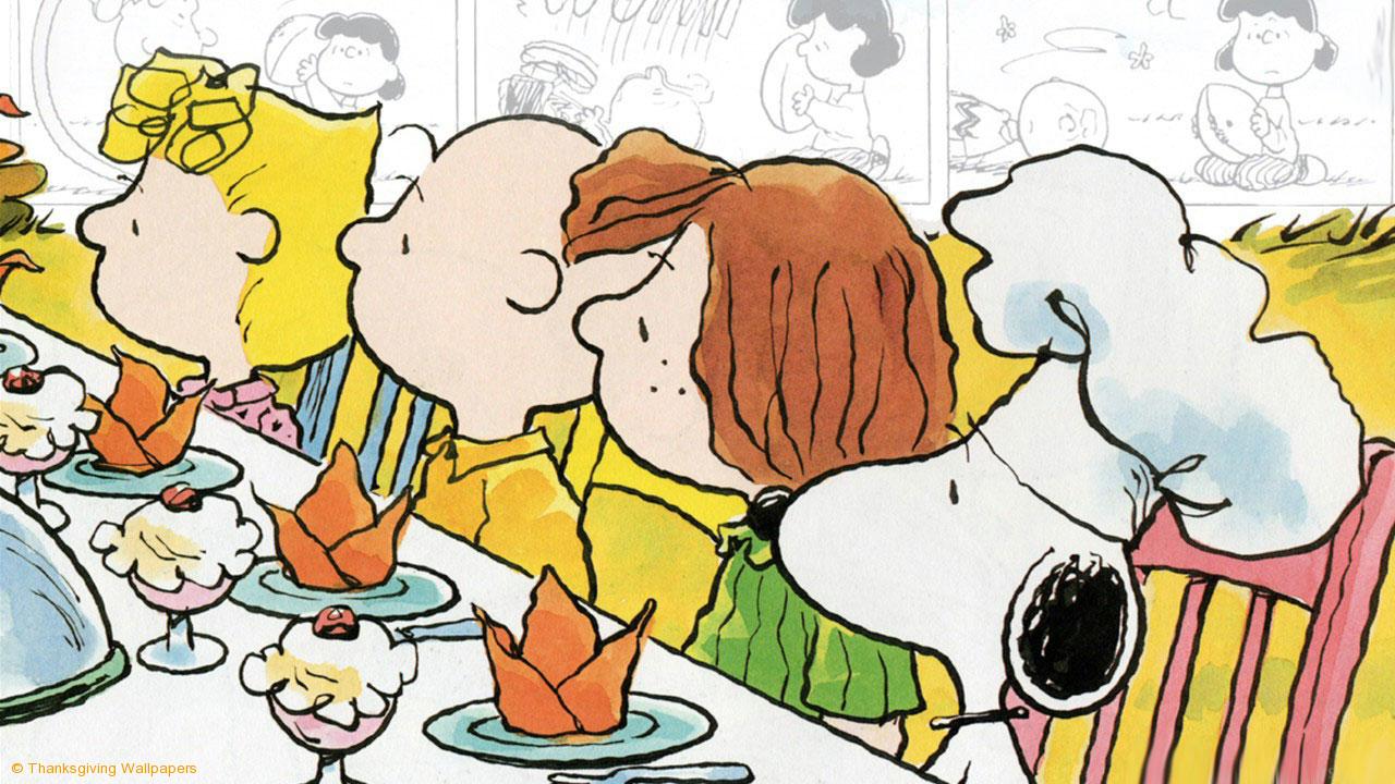 Snoopy Thanksgiving Wallpapers