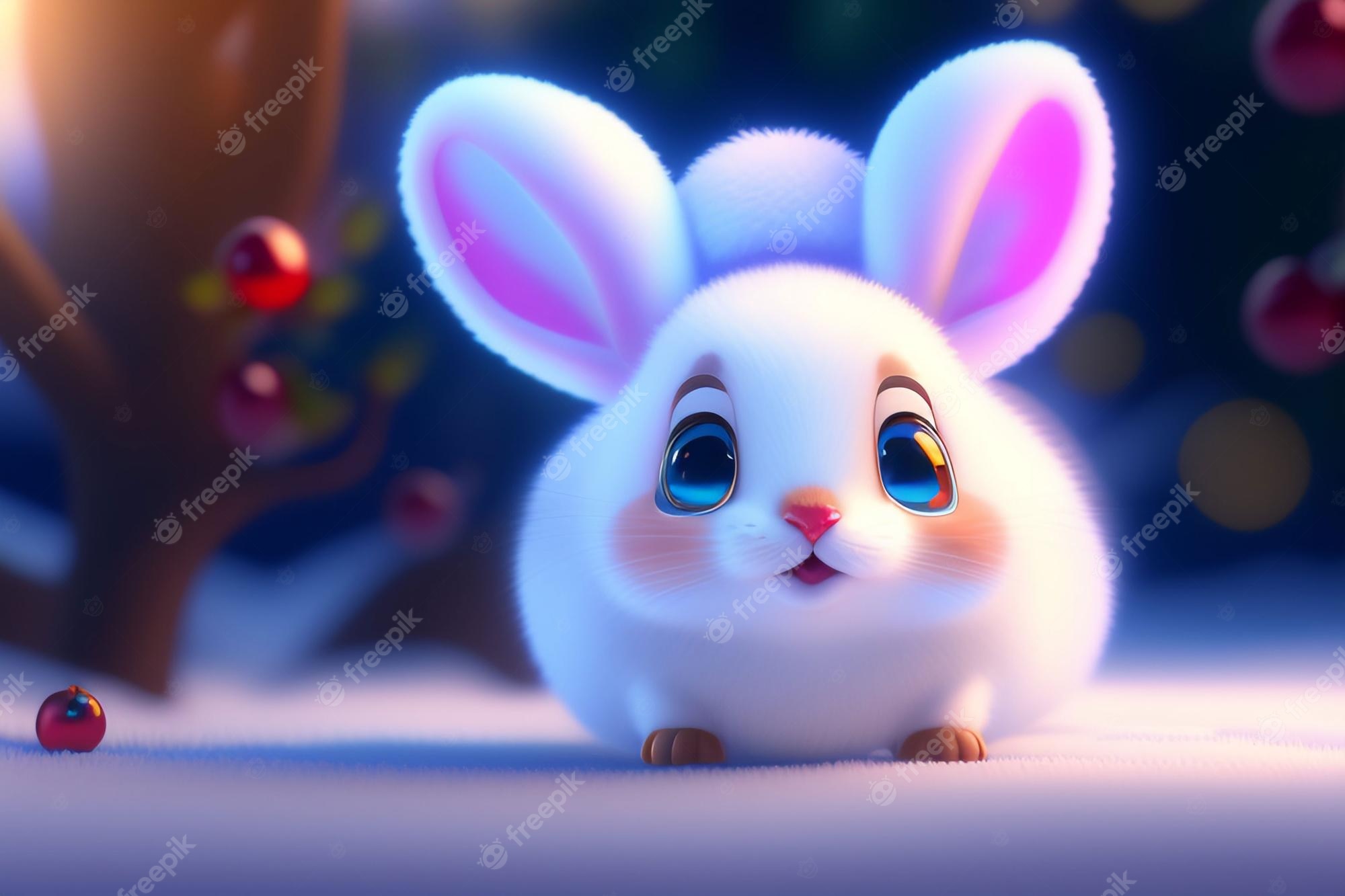 Snow Bunny Images Wallpapers