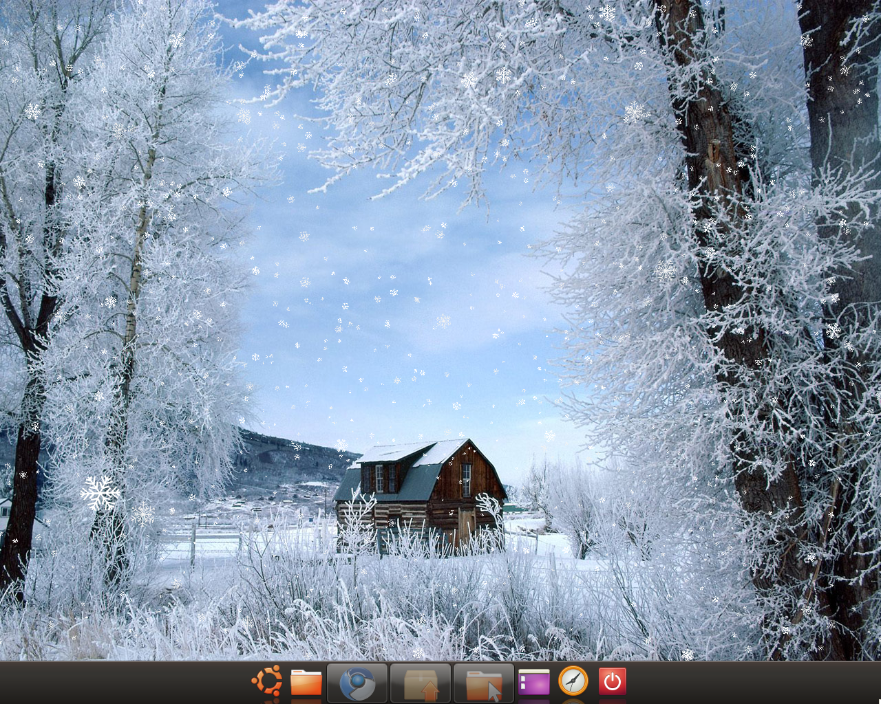 Snow Falling Wallpapers