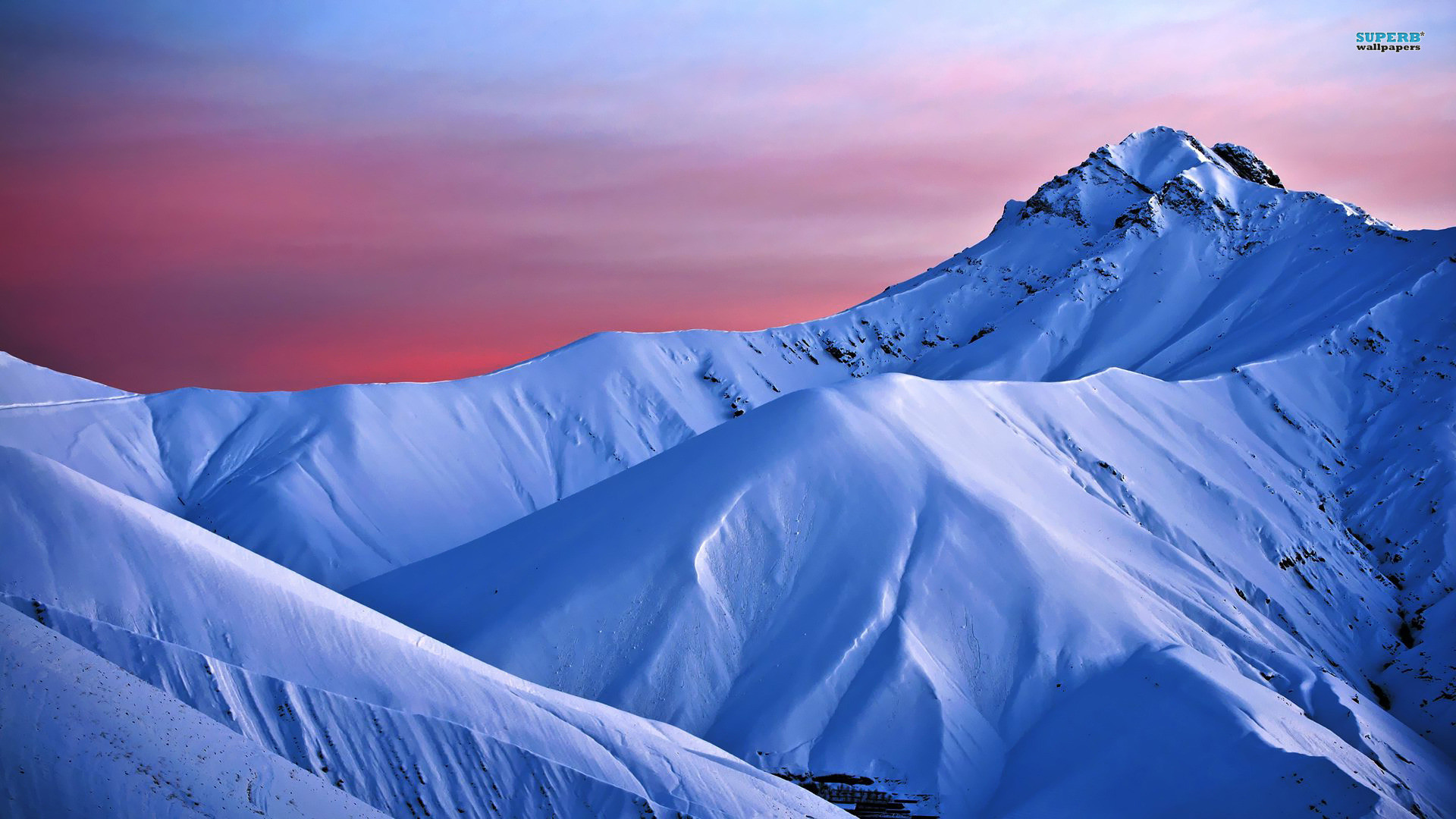 Snow Mountain Wall Paper Wallpapers